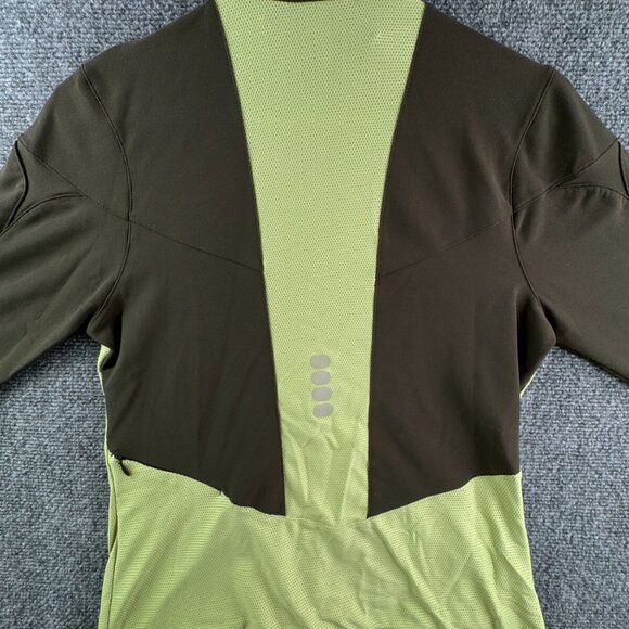 Nike Girls Green Jacket Small 4-6 Stretch Full Zip W/ Pockets, Logo Youth Kids - Picture 13 of 16